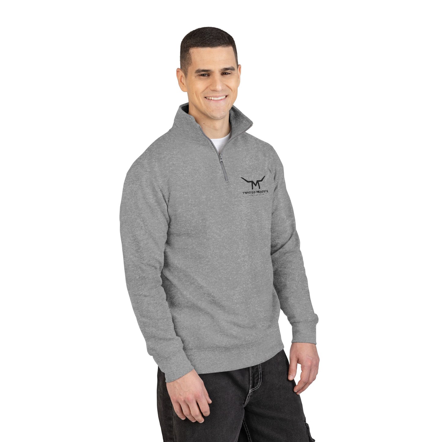 Quarter‑Zip Sweatshirt