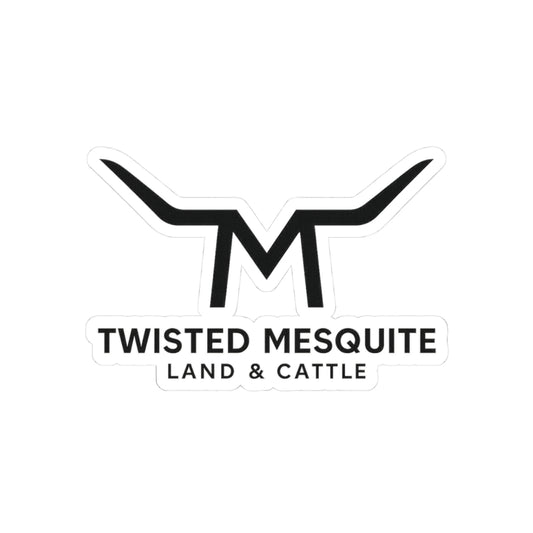 Twisted Mesquite Land & Cattle Logo Sticker