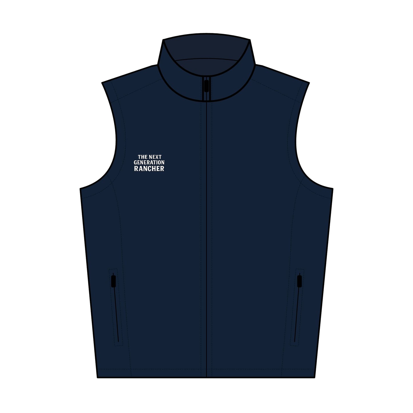 Embroidered Soft Shell Vest - The Next Generation Rancher